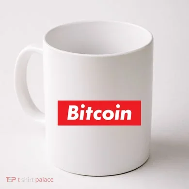 Bitcoin Red Box Logo Coffee Mug