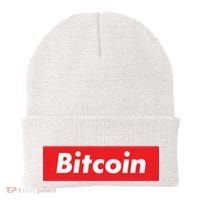 Bitcoin Red Box Logo Beanie thumb 0