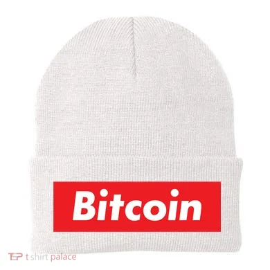 Bitcoin Red Box Logo Beanie