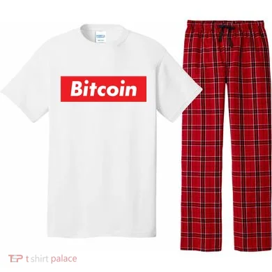 Bitcoin Red Box Logo Pajama Set