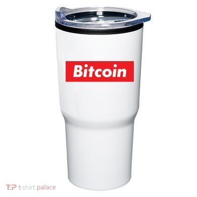 Bitcoin Red Box Logo Tumbler