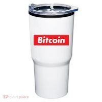 Bitcoin Red Box Logo Tumbler thumb 0