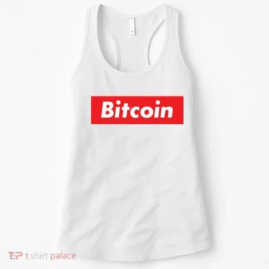 Bitcoin Red Box Logo Women's Tank Top