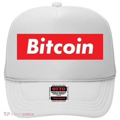 Bitcoin Red Box Logo Hat