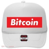 Bitcoin Red Box Logo Hat thumb 0