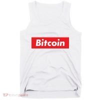 Bitcoin Red Box Logo Tank Top thumb 0