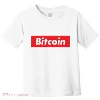Bitcoin Red Box Logo Toddler T-Shirt thumb 0
