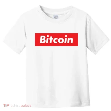 Bitcoin Red Box Logo Toddler T-Shirt