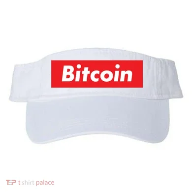 Bitcoin Red Box Logo Visor