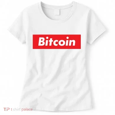 Bitcoin Red Box Logo Women's T-Shirt