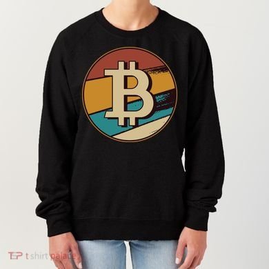 Bitcoin Retro Logo Women's Sweatshirt