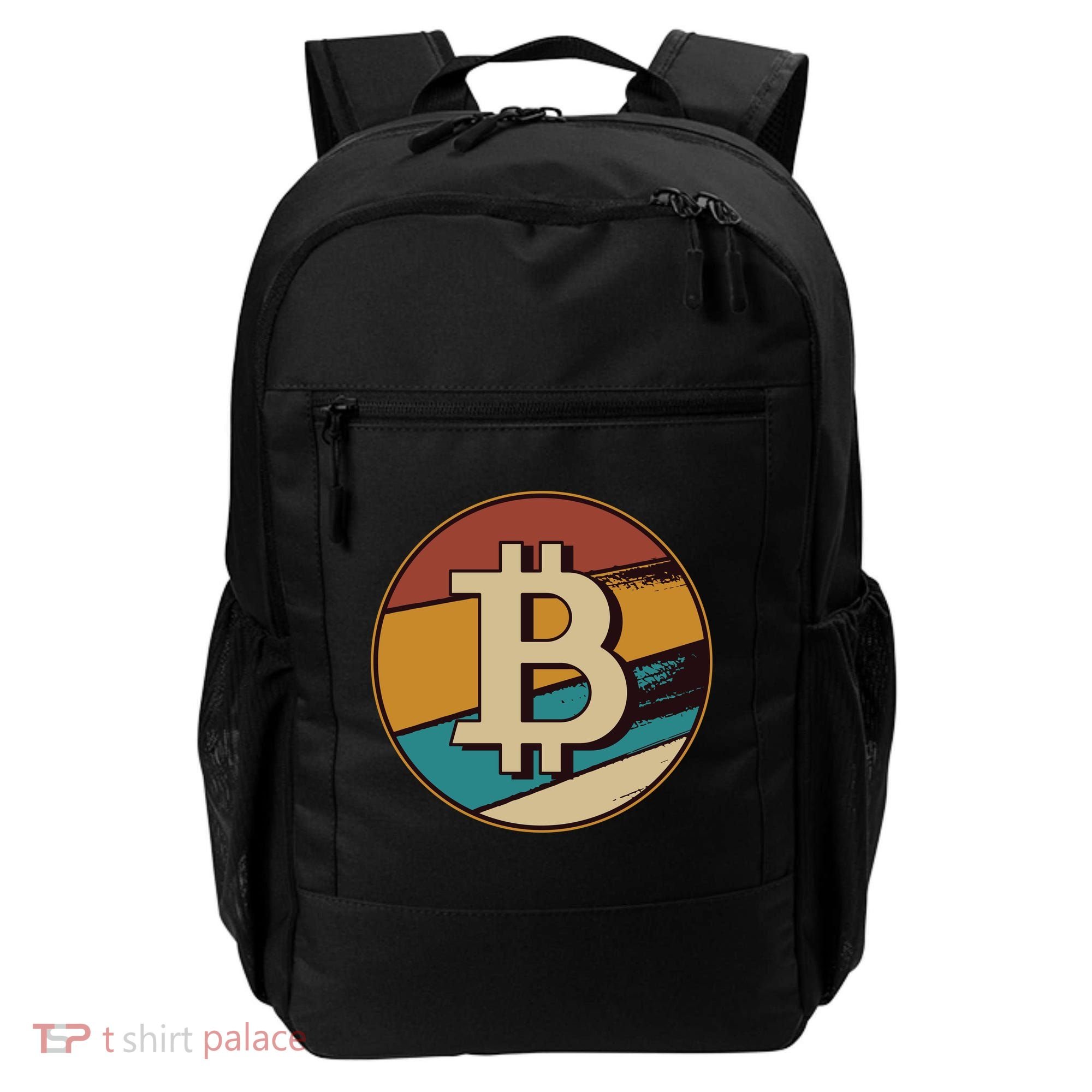 Bitcoin Retro Logo Backpack