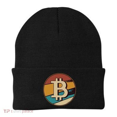 Bitcoin Retro Logo Beanie