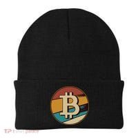 Bitcoin Retro Logo Beanie thumb 0