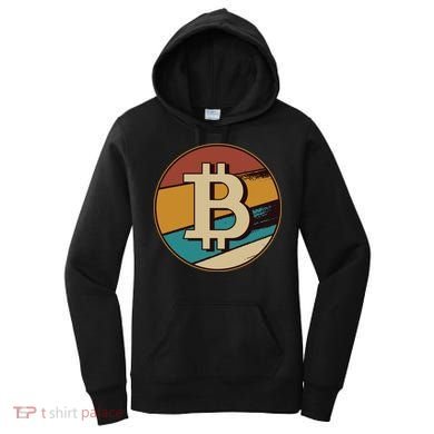 Bitcoin Retro Logo Women's Hoodie