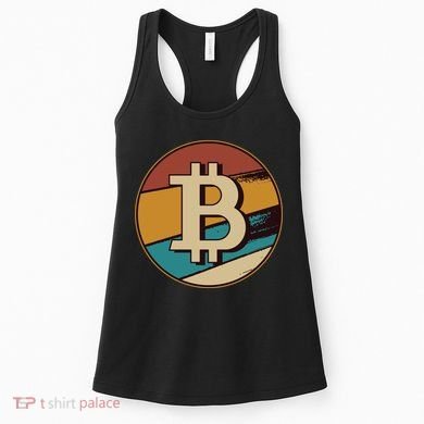 Bitcoin Retro Logo Women's Tank Top
