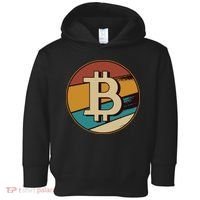 Bitcoin Retro Logo Toddler Hoodie thumb 0