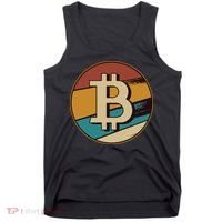 Bitcoin Retro Logo Tank Top thumb 0