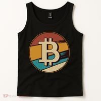 Bitcoin Retro Logo Tank Top thumb 2