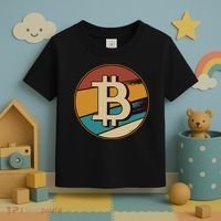 Bitcoin Retro Logo Toddler T-Shirt thumb 3
