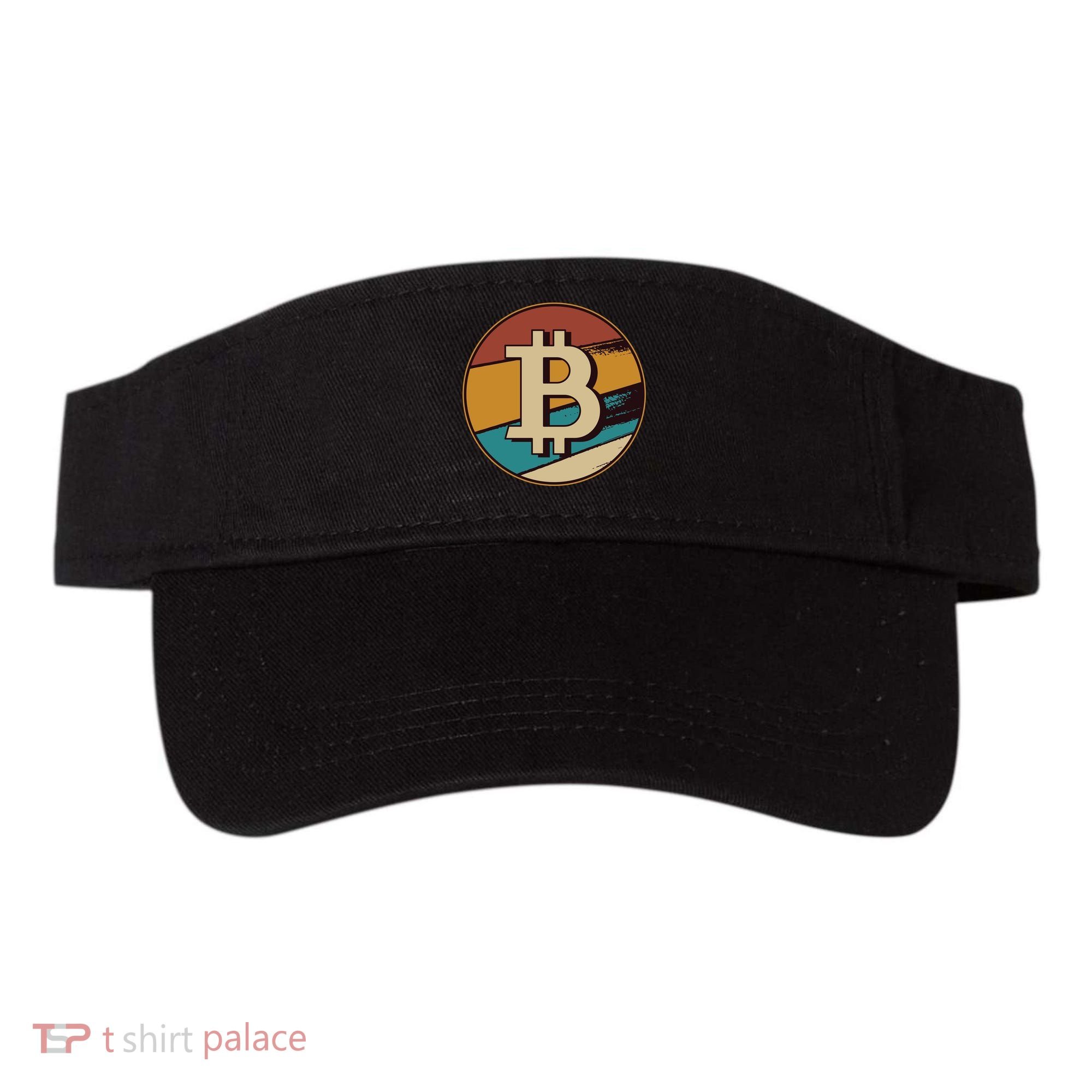 Bitcoin Retro Logo Visor