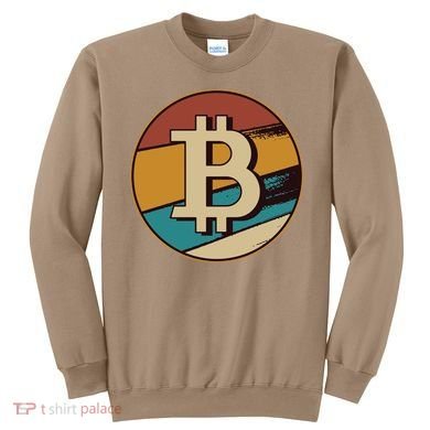 Bitcoin Retro Logo Sweatshirt