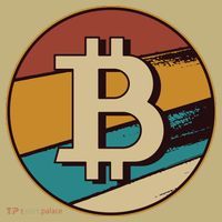 Bitcoin Retro Logo Kids T-Shirt thumb 2