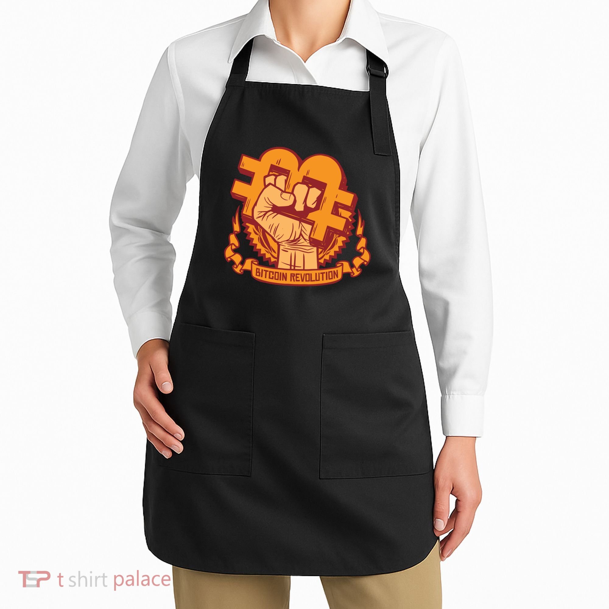 Bitcoin Revolution Apron