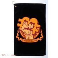 Bitcoin Revolution Golf Towel thumb 0