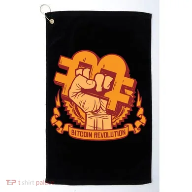 Bitcoin Revolution Golf Towel