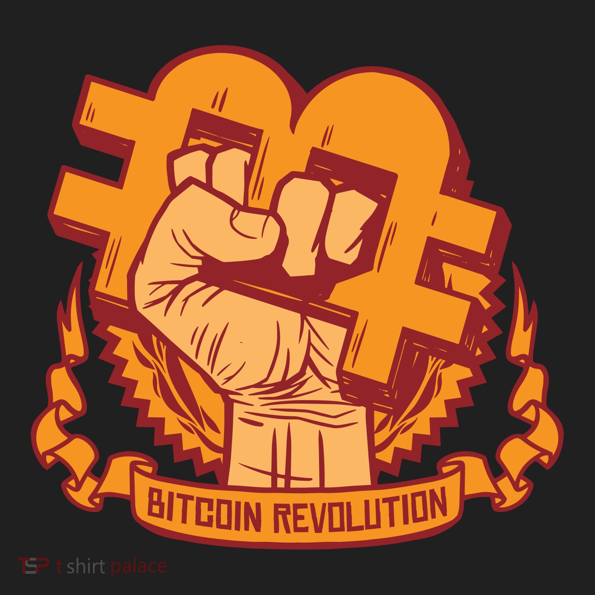 Bitcoin Revolution Golf Towel