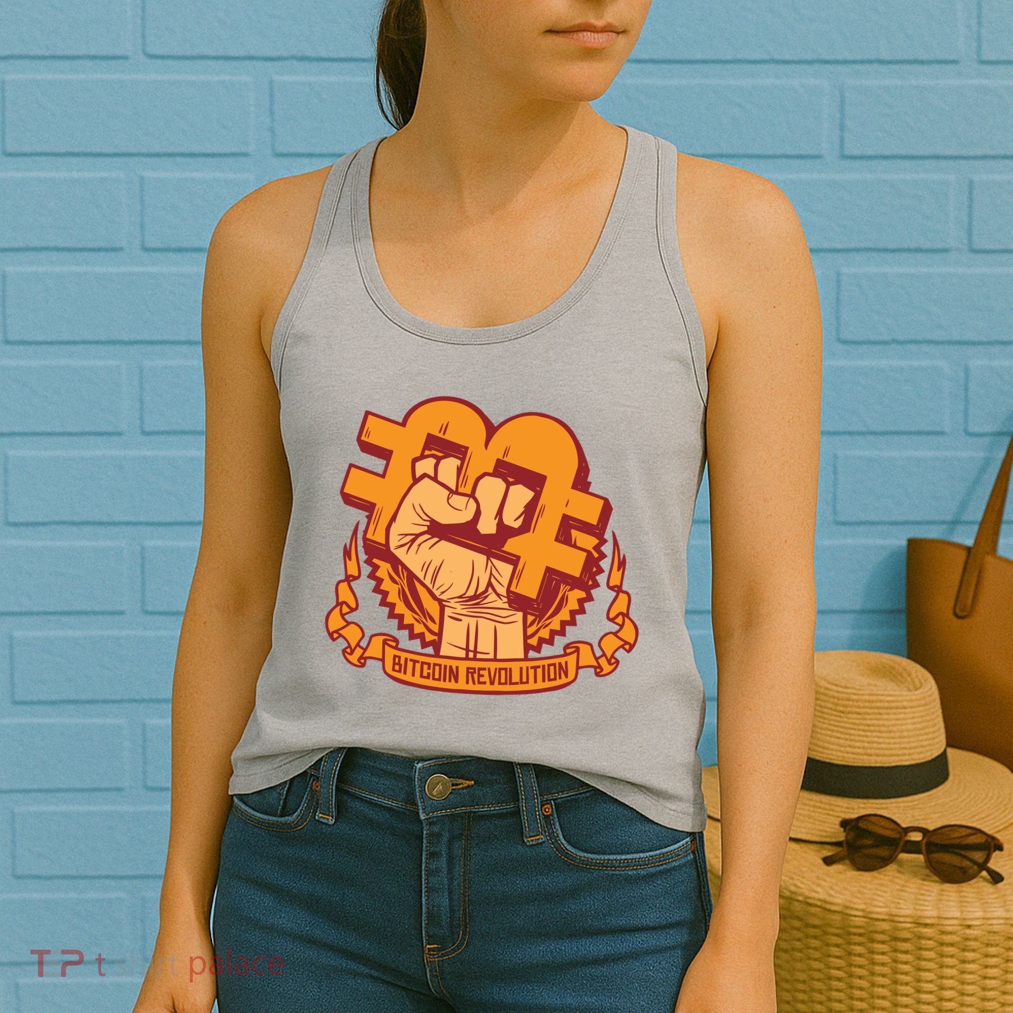 Bitcoin Revolution Women's Tank Top