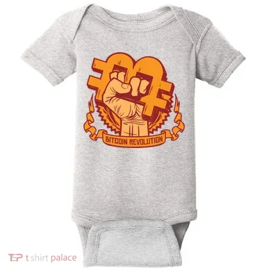 Bitcoin Revolution Baby Bodysuit