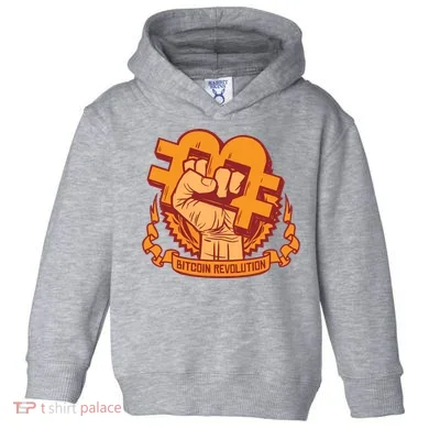 Bitcoin Revolution Toddler Hoodie