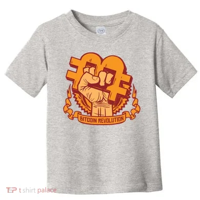 Bitcoin Revolution Toddler T-Shirt