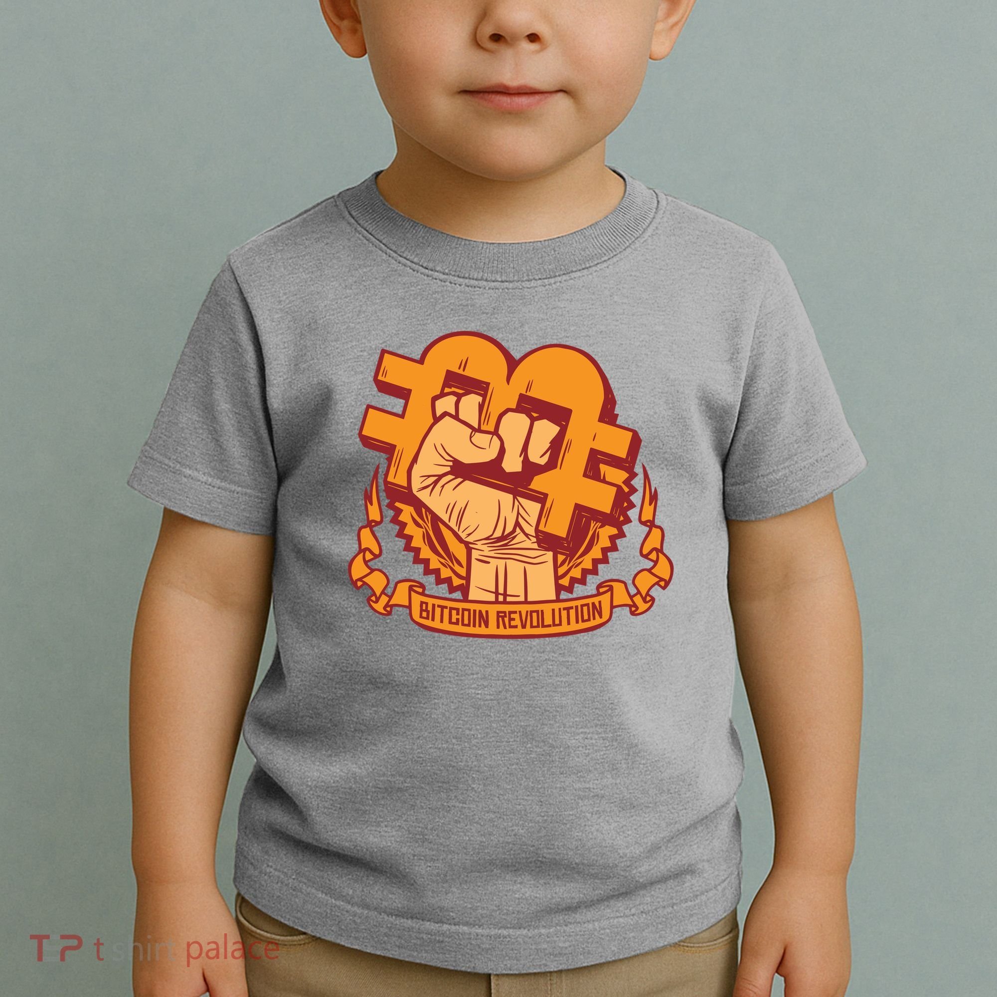 Bitcoin Revolution Toddler T-Shirt
