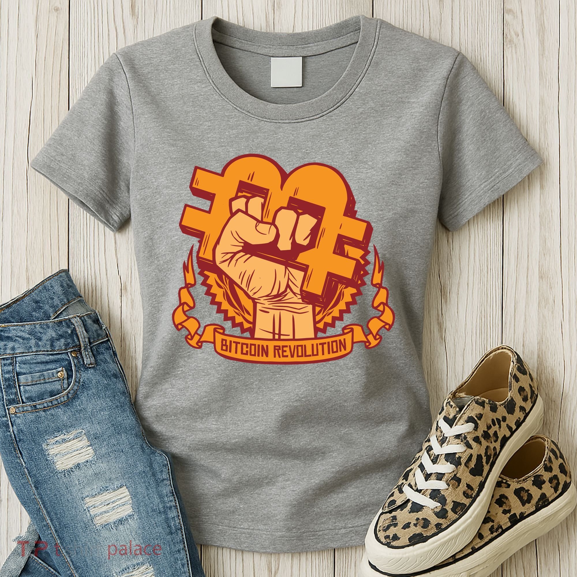 Bitcoin Revolution Women's T-Shirt