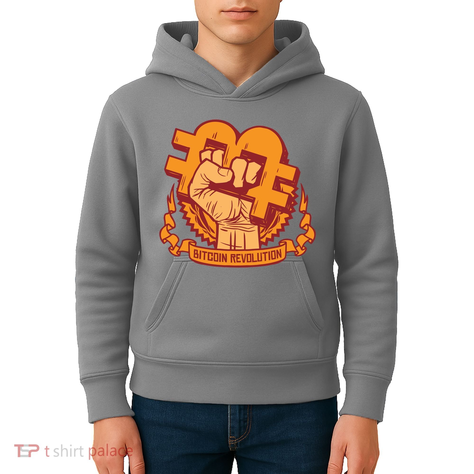 Bitcoin Revolution Kids Hoodie