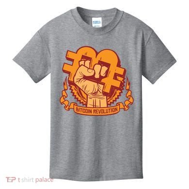 Bitcoin Revolution Kids T-Shirt