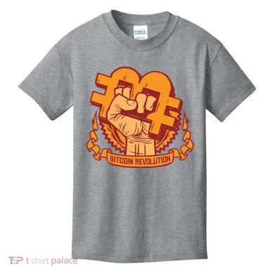 Bitcoin Revolution Kids T-Shirt