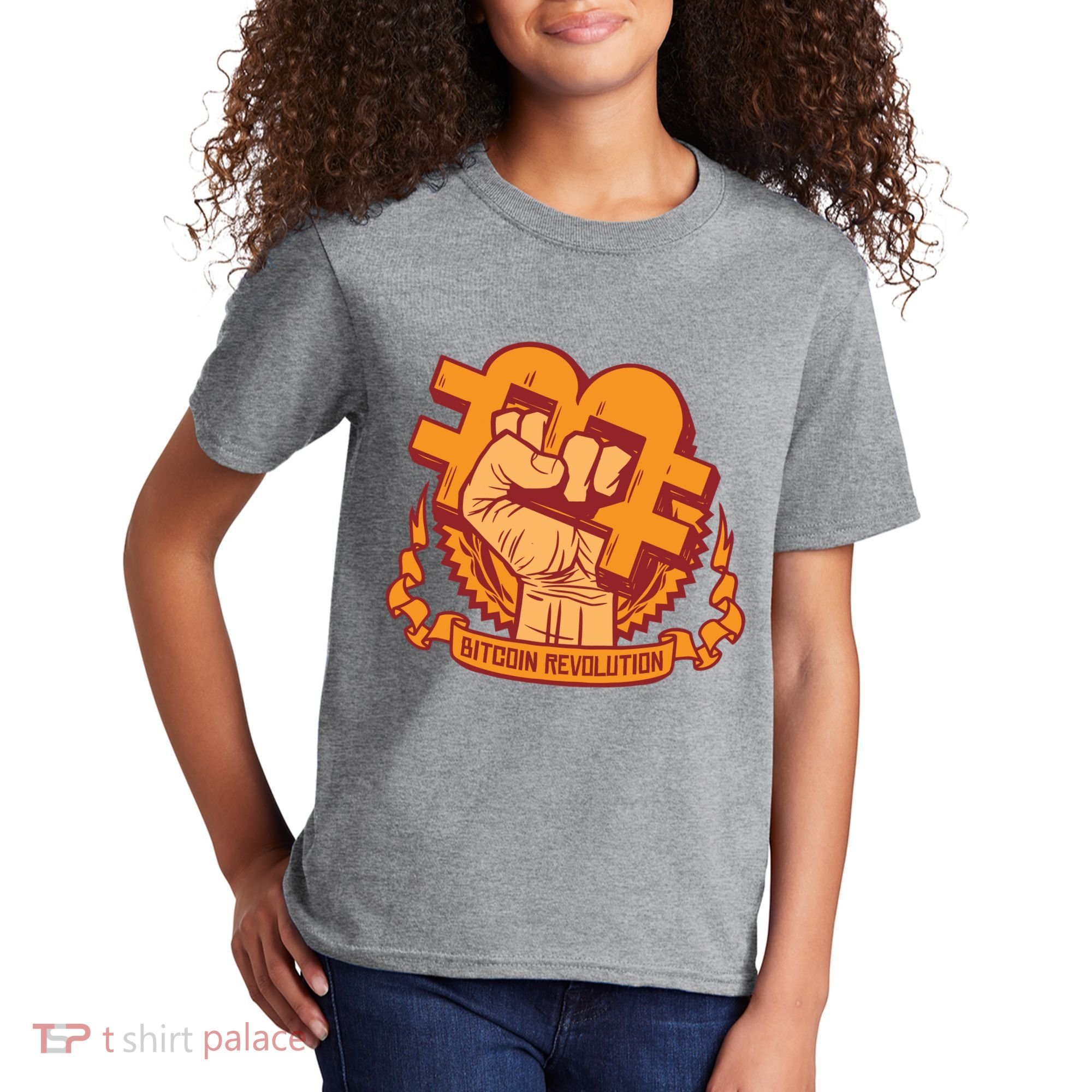 Bitcoin Revolution Kids T-Shirt