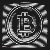 Bitcoin Static Logo USA-Made Doggie Bandana thumb 2
