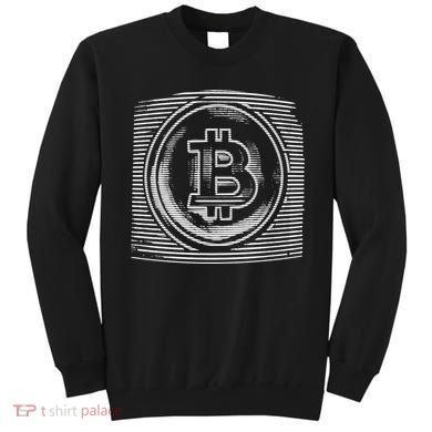 Bitcoin Static Logo Sweatshirt