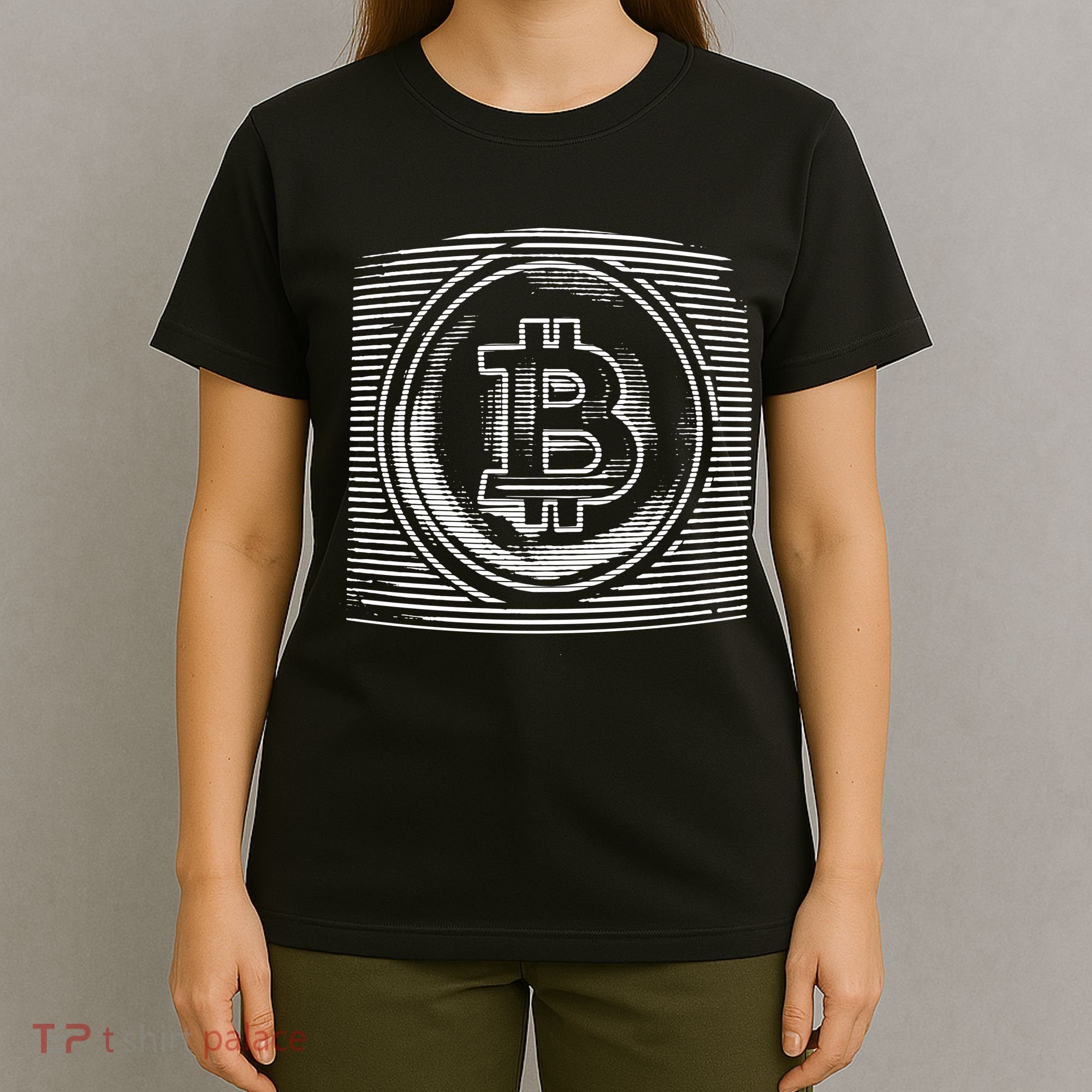Bitcoin Static Logo T-Shirt