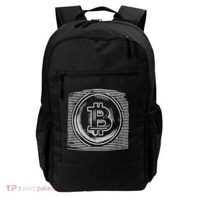 Bitcoin Static Logo Backpack