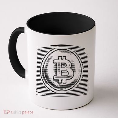 Bitcoin Static Logo Coffee Mug