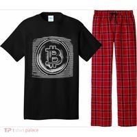 Bitcoin Static Logo Pajama Set thumb 0