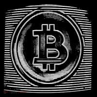Bitcoin Static Logo Women's Hoodie thumb 2