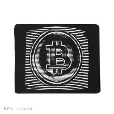 Bitcoin Static Logo Mousepad