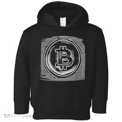 Bitcoin Static Logo Toddler Hoodie